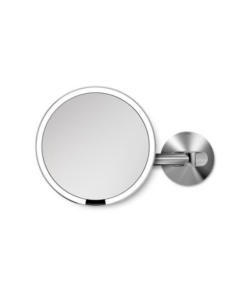 Miroir Mural Grossissant X Lumineux Inox Bross St