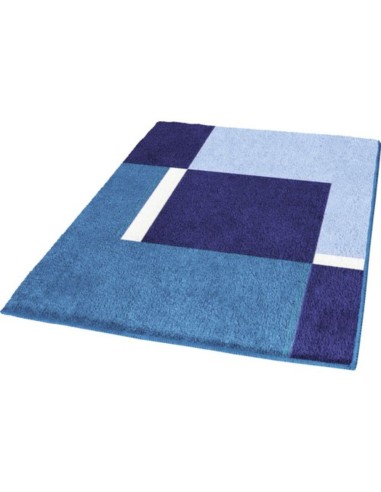 Tapis de Bain - Dakota Bleu Marine - 3 Tailles