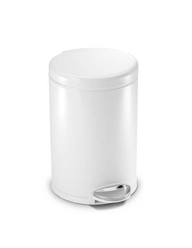 CW1853 de Simplehuman poubelle blanche anti traces