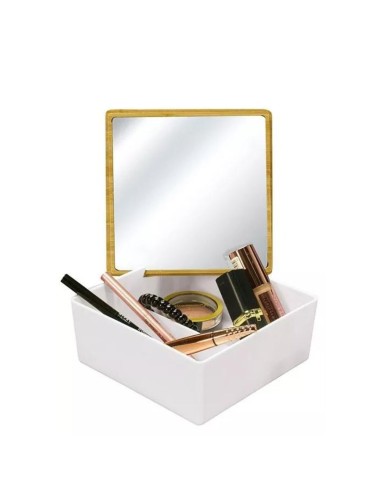 Boîte à Bijoux avec Miroir - Timber Box