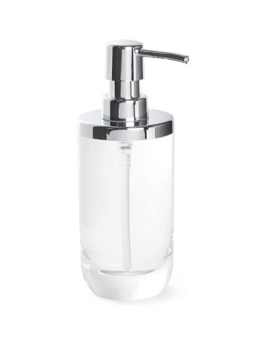 Distributeur de Savon - Junip - 380 ml - Transparent/ Chrome