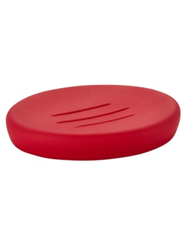 Porte Savon soft Touch - Confetti - Rouge