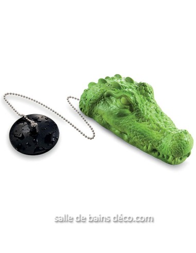 Bouchon de baignoire - Crocodile