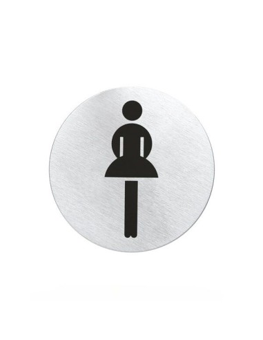 Pictogramme Rond Autocollant - Signo - Femme