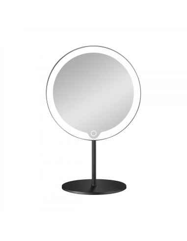 Miroir Modo Led et grossissement X5 revêtement Titane Blomus