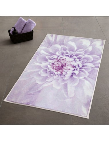 Tapis fin antidérapant Dahlia Lavande