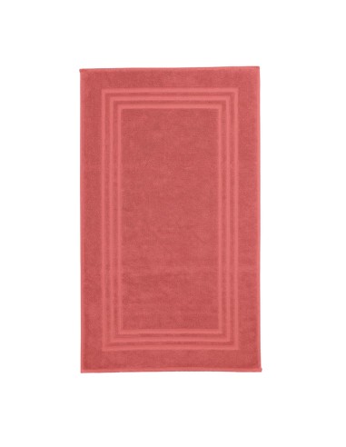 Tapis éponge rouge marsala