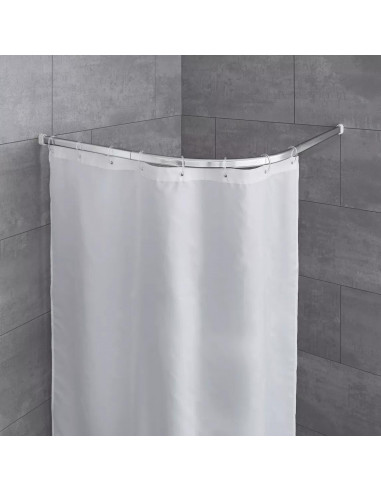 Tringle pour Rideau de Douche d'Angle Arrondie - Kleine Wolke