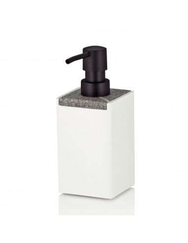 Distributeur de Savon Cube Blanc - 300ml - Kela